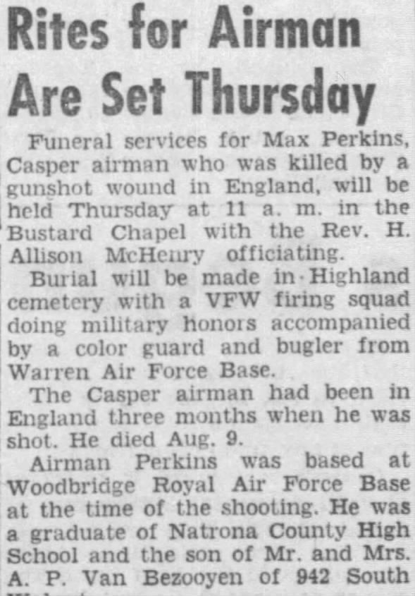 Clipping from Casper Star-Tribune